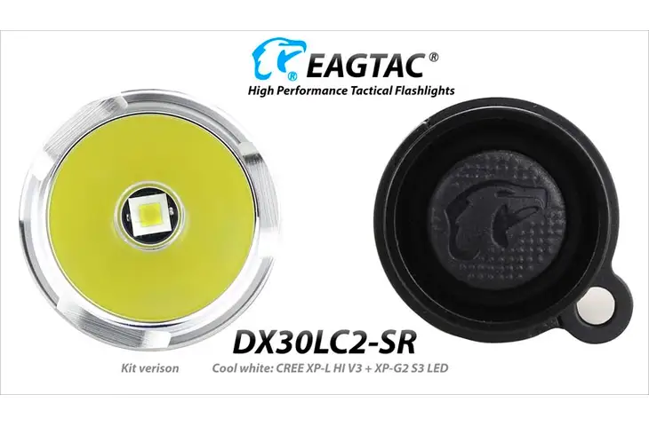 EAGTAC D Series DX30LC2-SR Side-LED Rechargeable LED Flashlight Kit w/ Free Shipping — 3 models - view 12